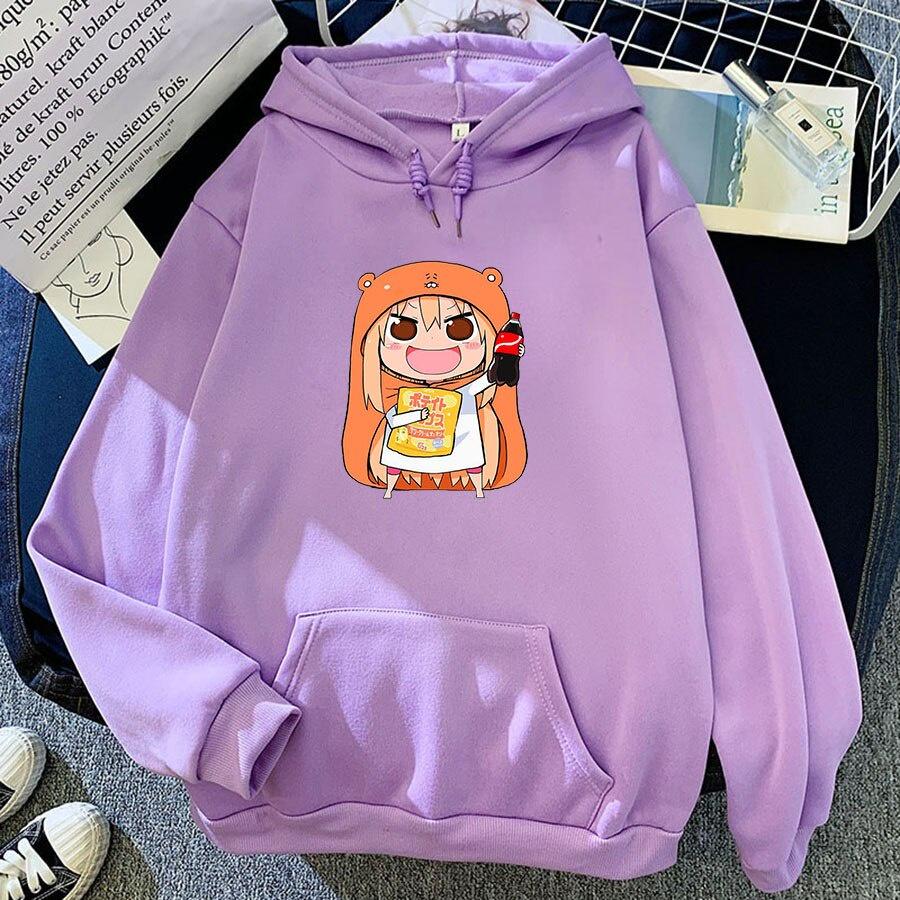 Áo Hoodie In Hình Anime Doma Umaru Đáng Yêu Thời Trang Cho Nữ