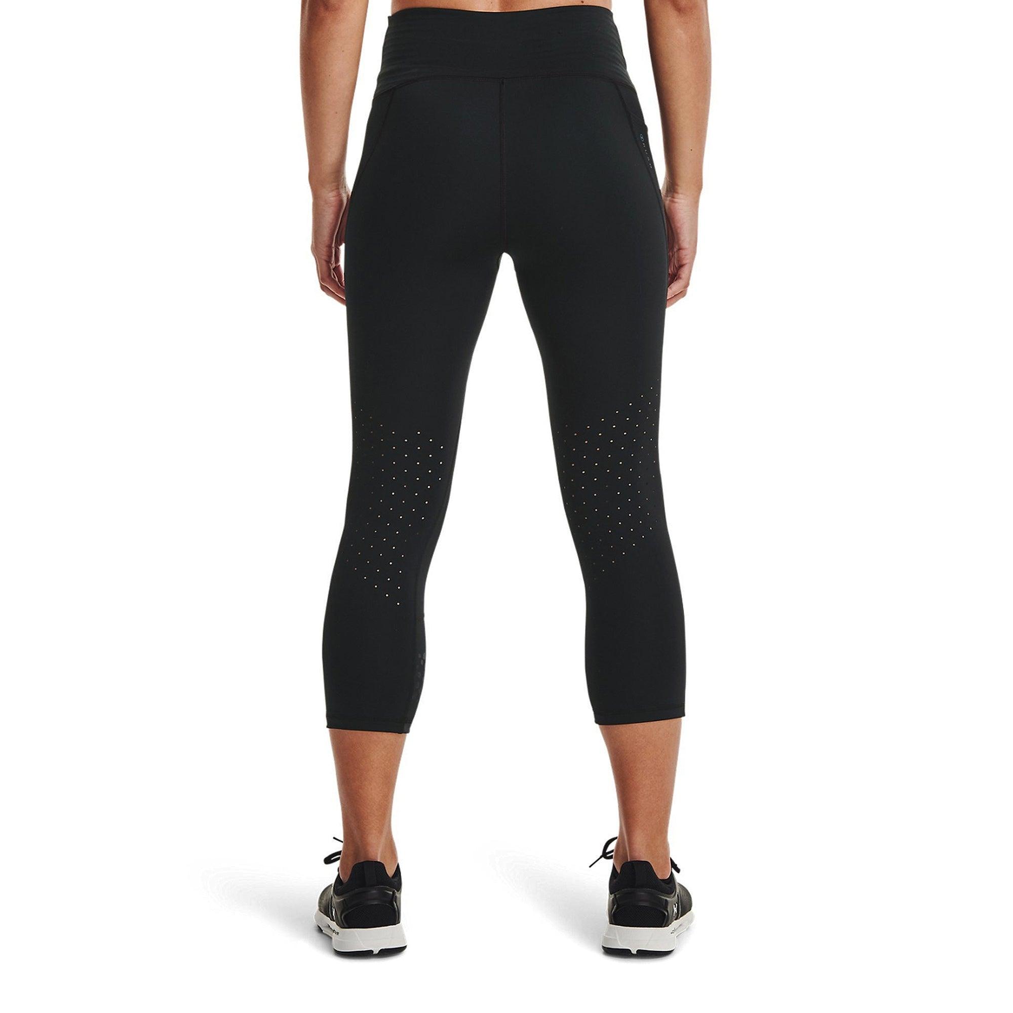 Quần legging thể thao nữ Under Armour RUSH No-Slip Waistband Tonal - 1365356-001