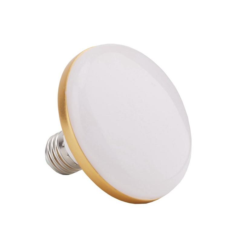 Đèn led UFO đĩa bay đuôi nhôm đế vàng 18w