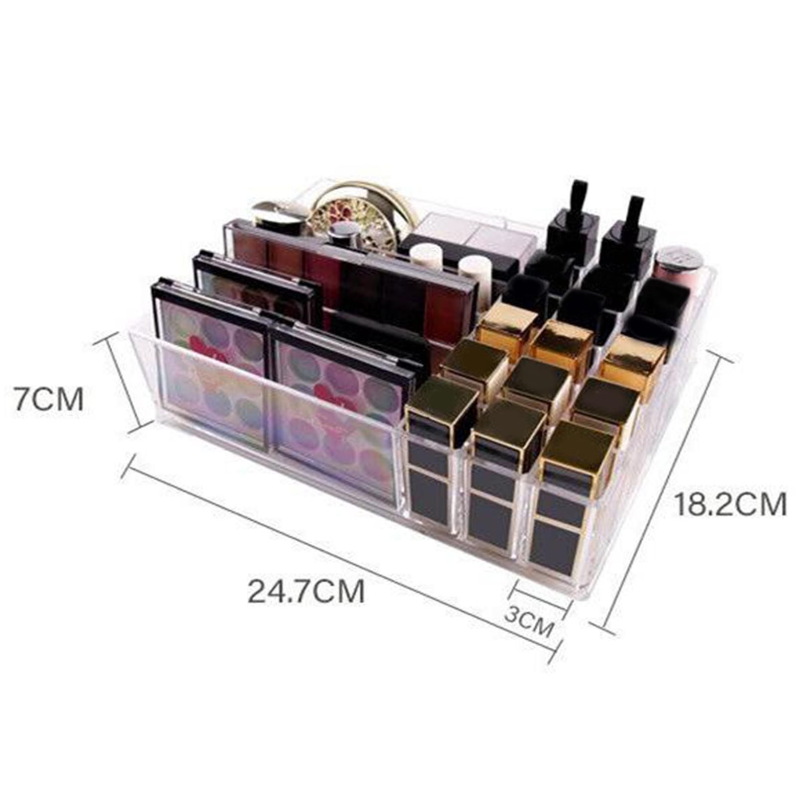 Cosmetic Organizer Lipstick Palette Storage Makeup Organizer Stand Case Holder