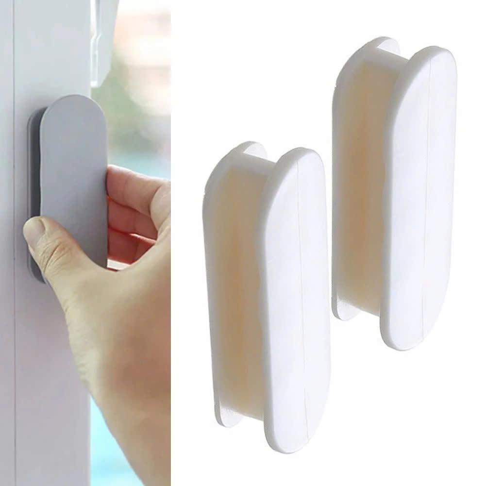 Set 2 Tay Nắm Cửa Tủ, Cửa Kéo Kèm Keo Dán Không Cần Khoan - BẢO VỆ NHÀ CỬA KHÁC - Giao Màu Ngẫu Nhiên