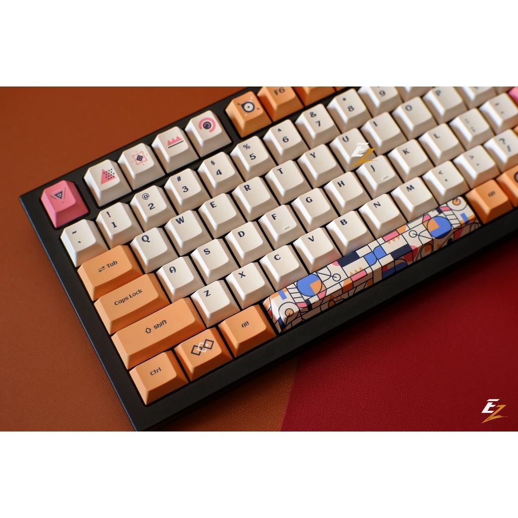 Keycap Cherry DAGK YW 128 Phím Cho Bàn Phím Cơ Của EZPC