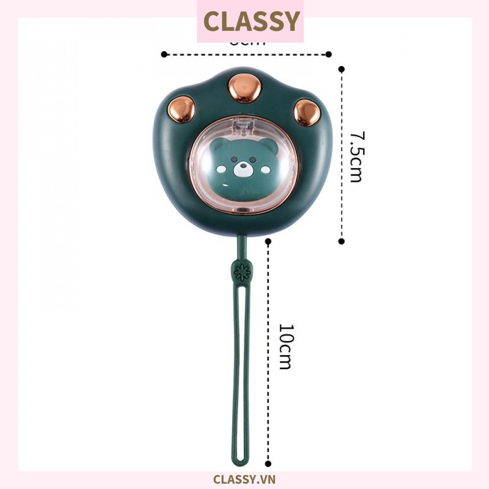 Máy sưởi ấm tay mini Classy sạc bằng USB nhỏ gọn nhiều màu PK1362