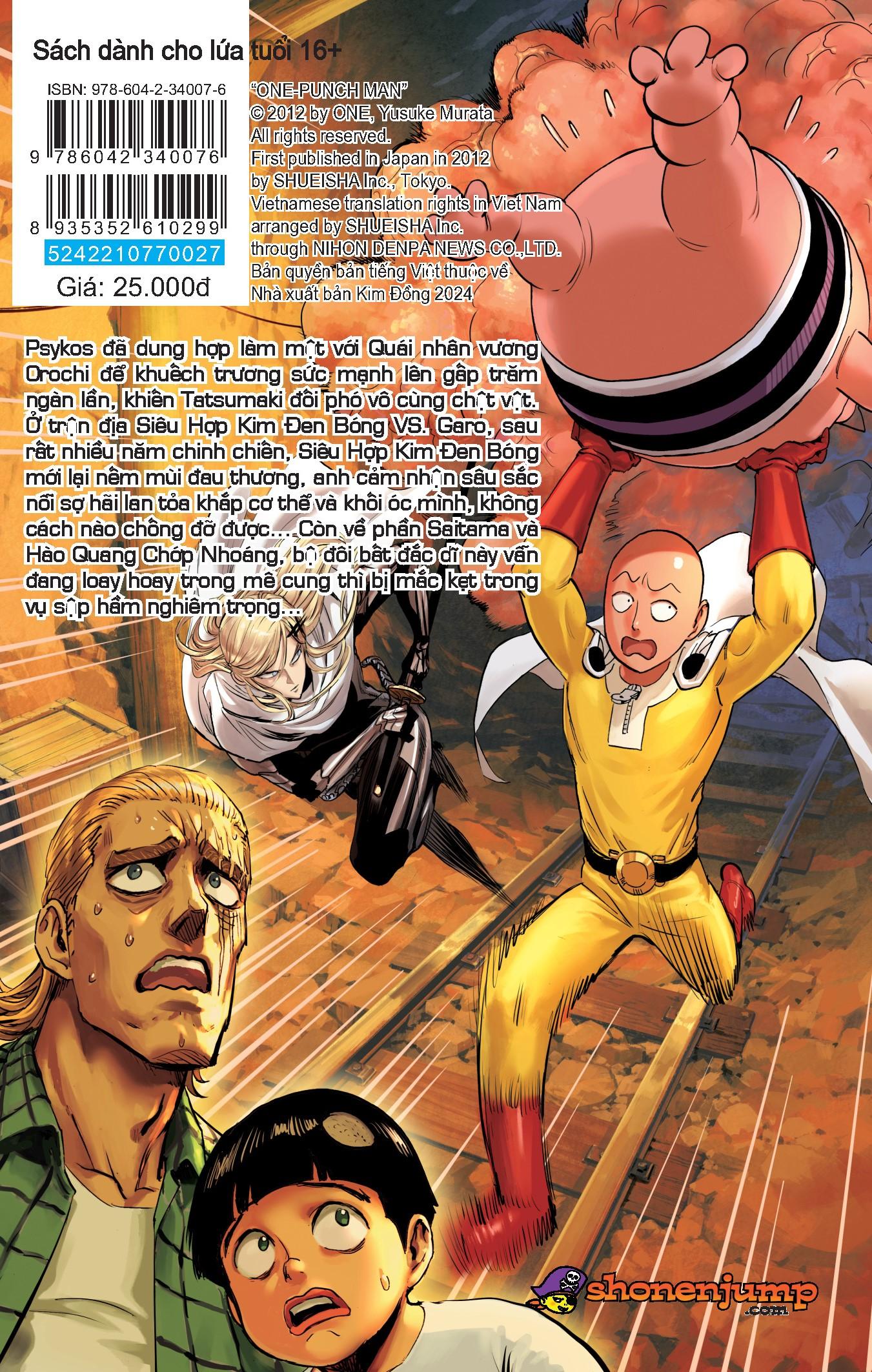 One-Punch Man - Tập 27 - Tatsumaki Toàn Phần Công Lực