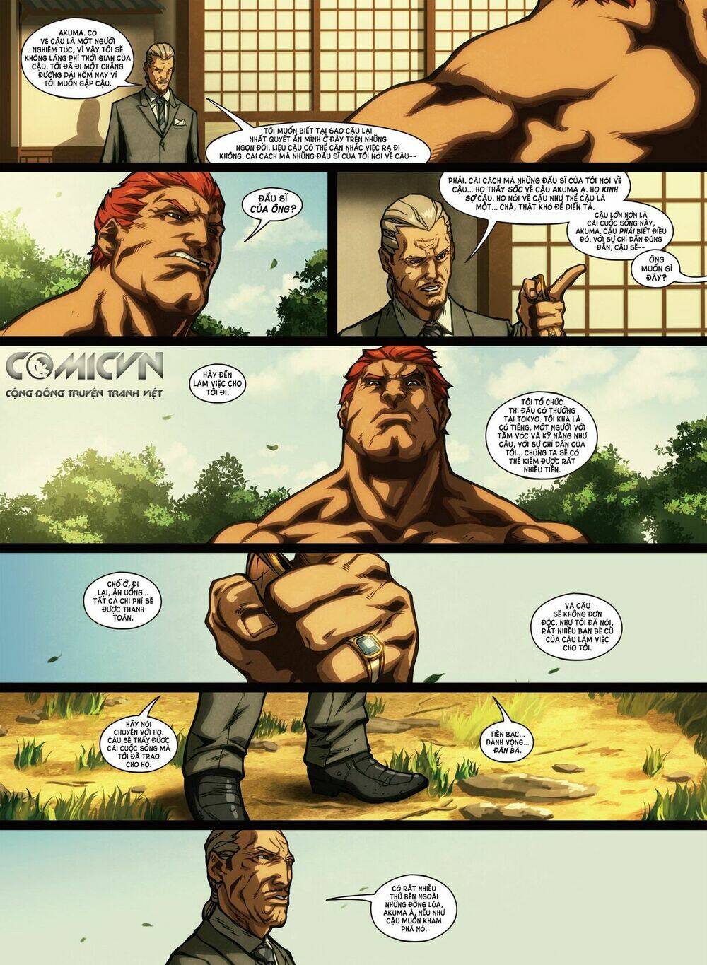 street fighter origins: akuma | cội nguồn street fighter: akuma chapter 3 8