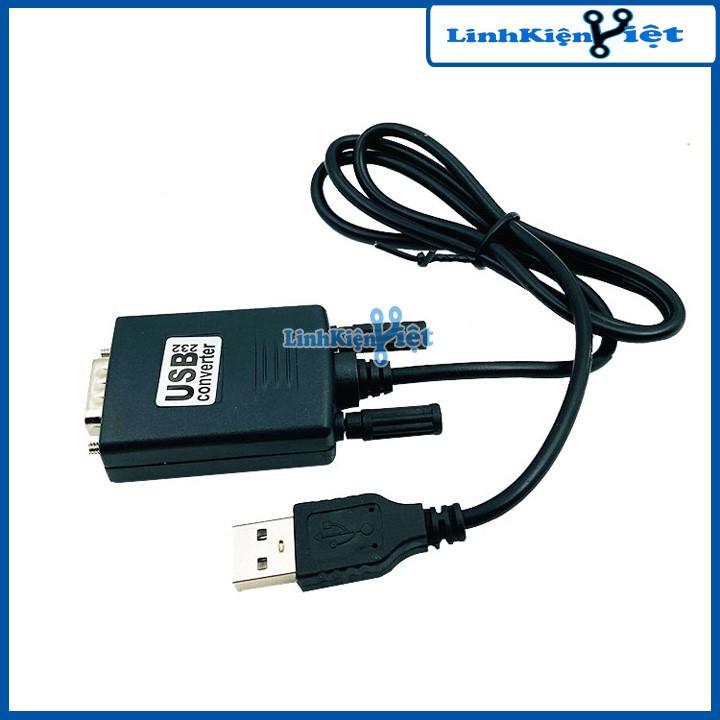 Cáp Chuyển Đổi USB To Com Rs232 Chất Lượng Cao ( Đen )
