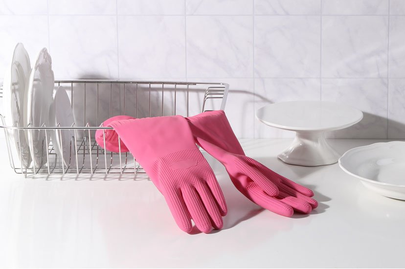 Găng Tay Cao Su Tự Nhiên BEIGL Size L-36cm