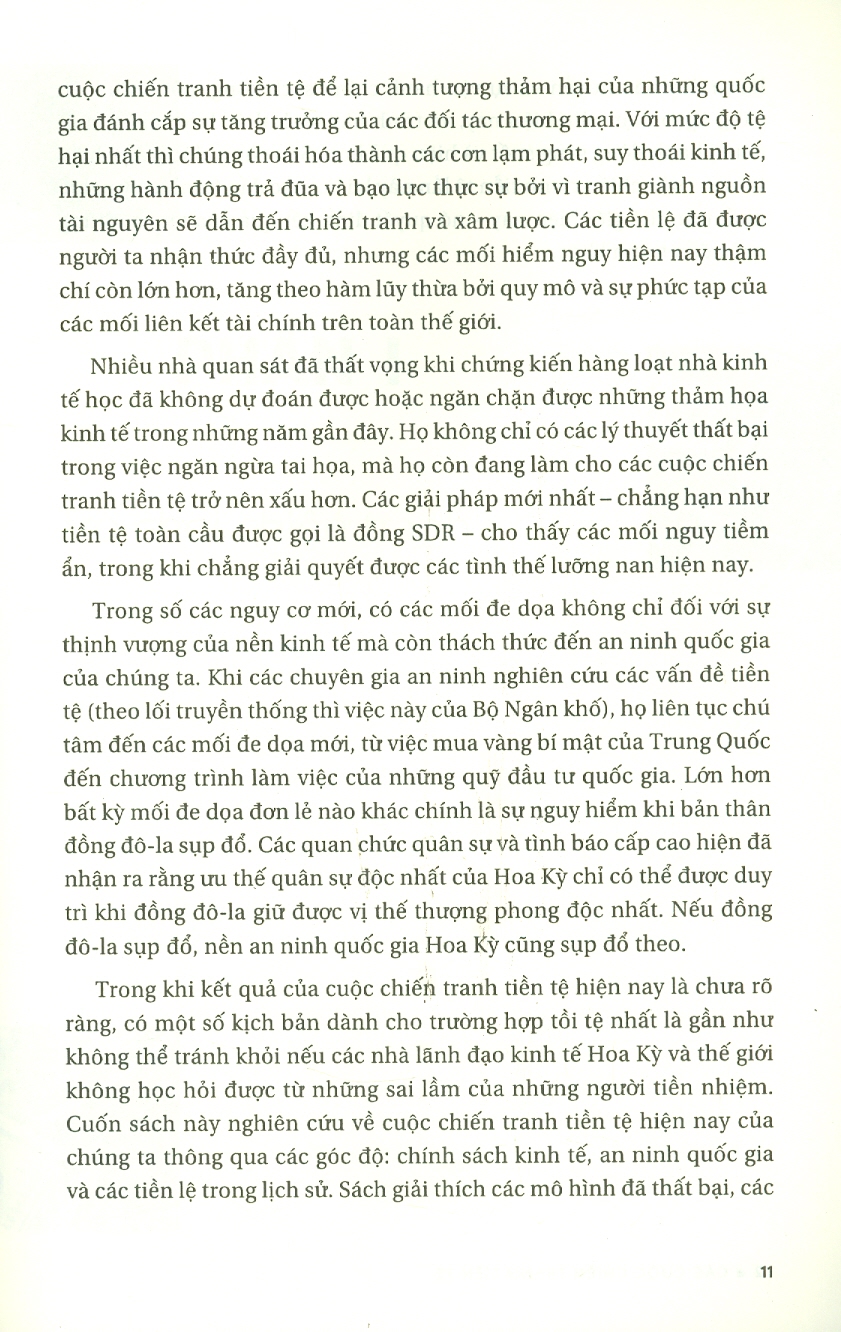 Các Cuộc Chiến Tranh Tiền Tệ - Nguyên Nhân Tạo Ra Khủng Hoảng Toàn Cầu Tiếp Theo