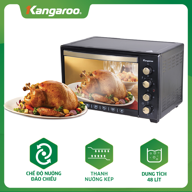 Lò Nướng Kangaroo KG295 (48L) - Hàng chính hãng