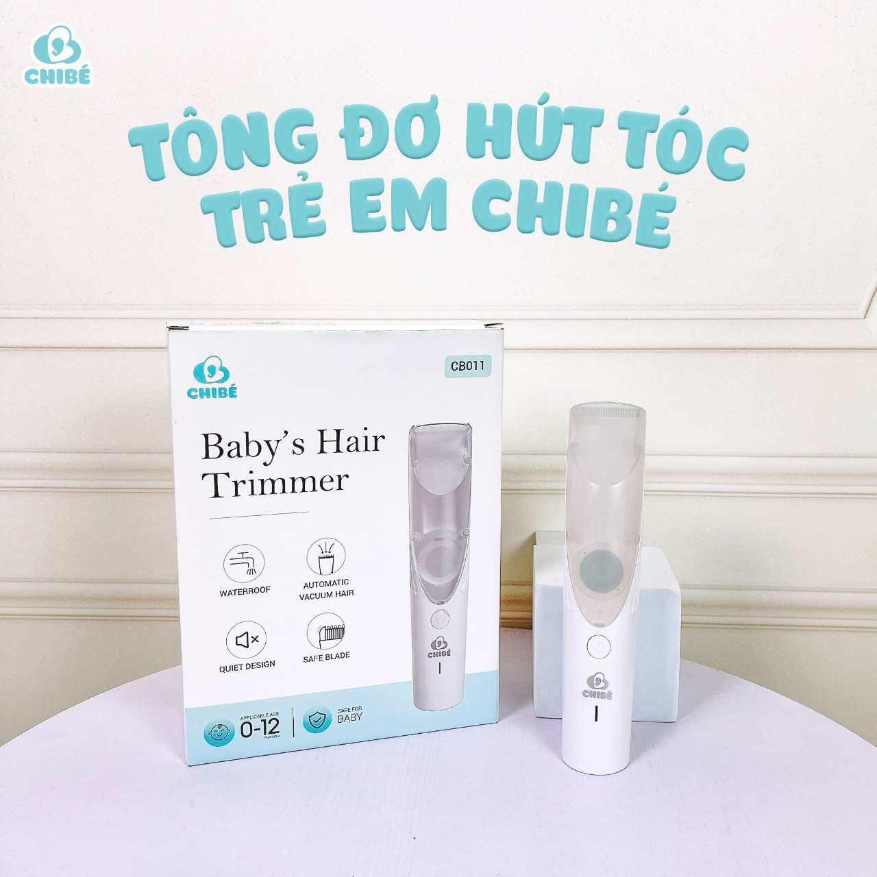 Tông đơ Hút tóc trẻ em Chibé