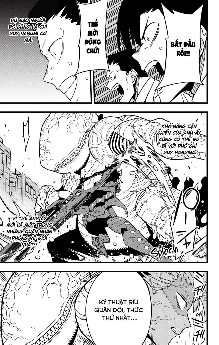 hôm nay - tôi hóa kaiju chapter 86 9