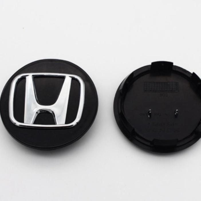 01 Logo chụp mâm bánh xe ô tô Honda đường kính 58mm HDA58