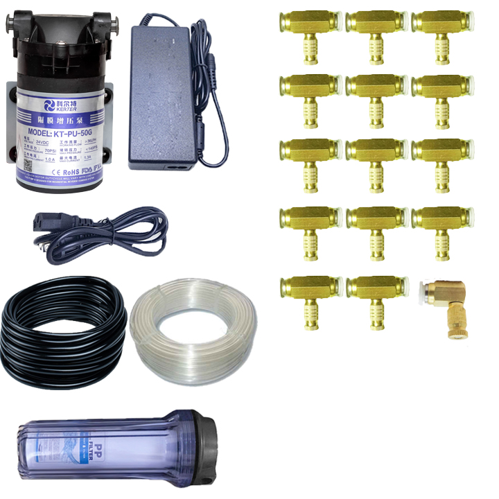 TRỌN BỘ PHUN SƯƠNG LÀM MÁT TƯỚI LAN 50G-15 BÉC