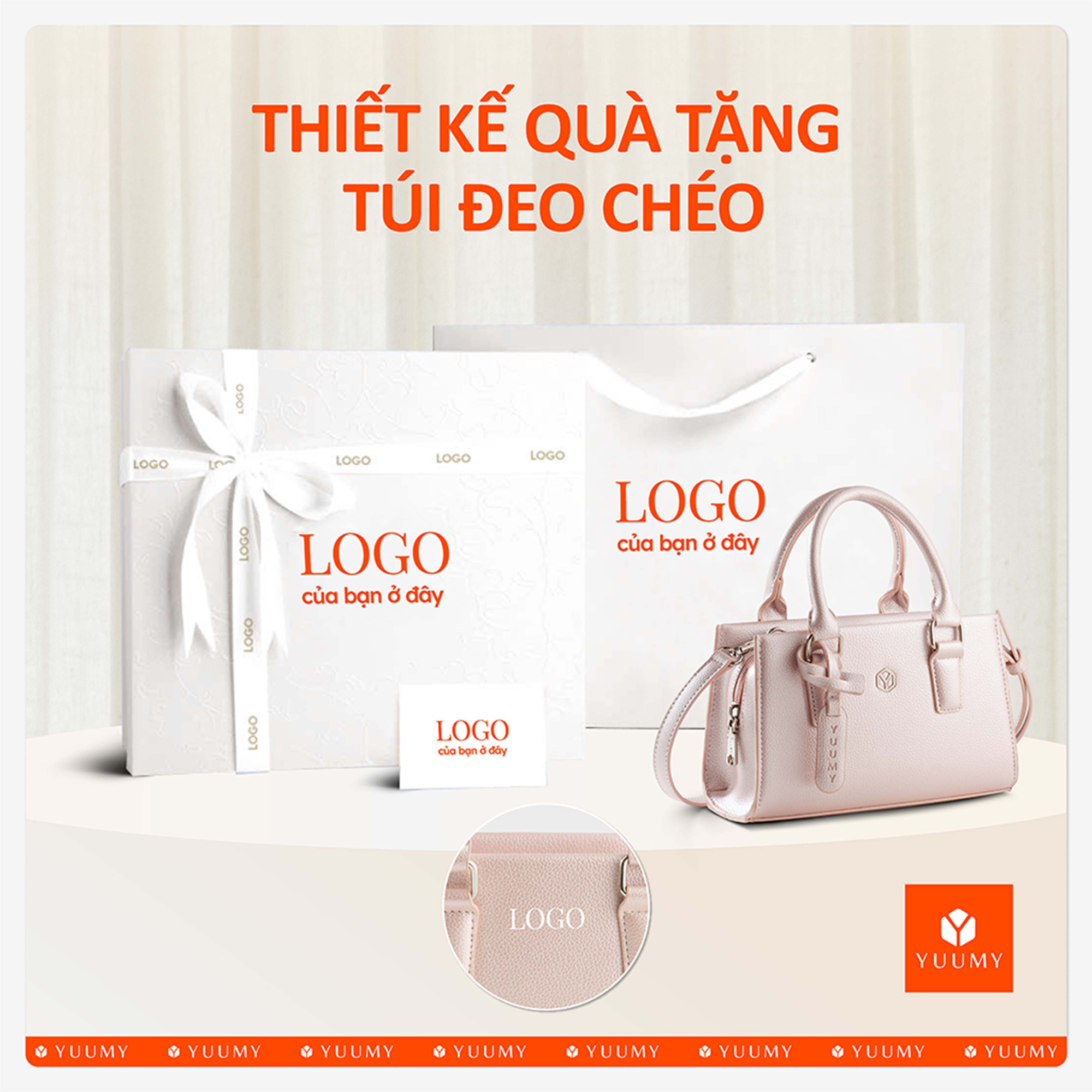 Túi đeo chéo nữ YUUMY YN343 (BST Pink Obsessed)