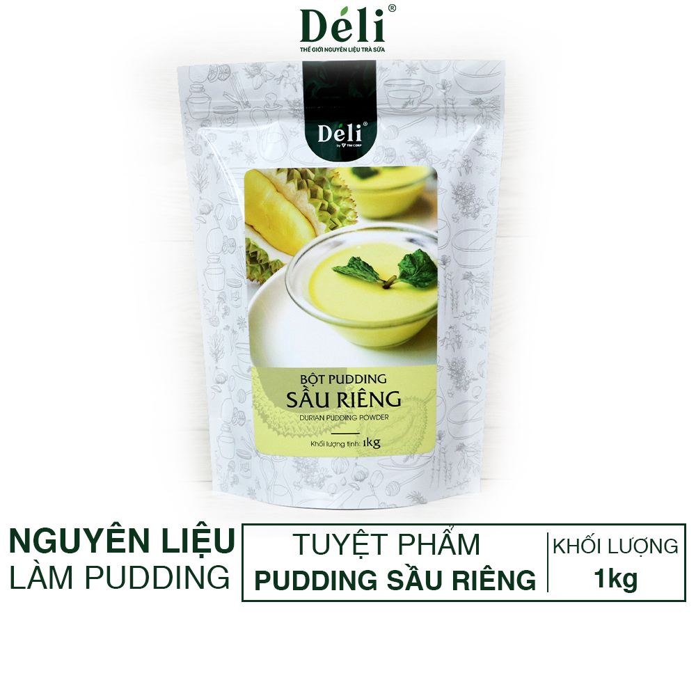 Pudding sầu riêng Déli