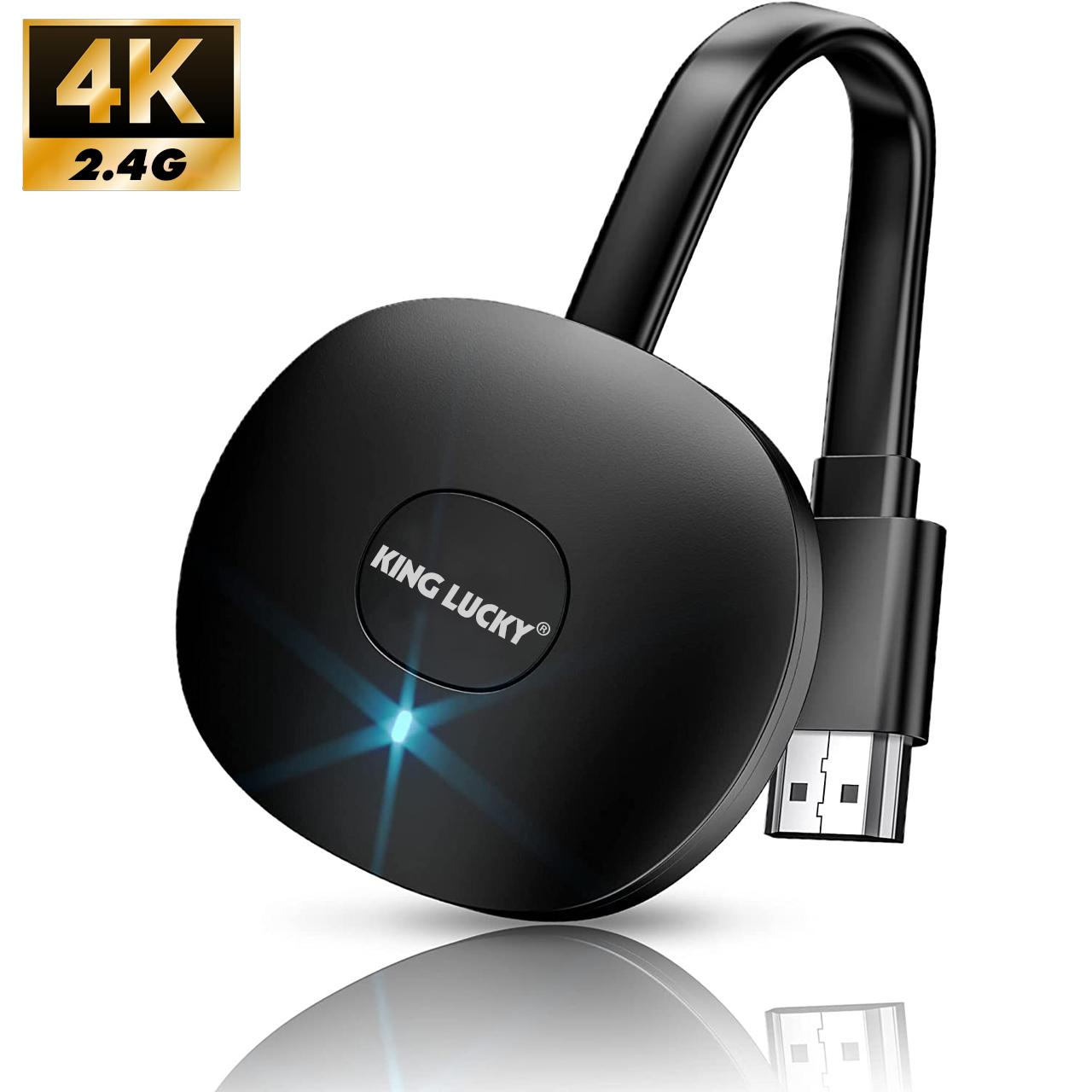 Thiết Bị Kết Nối HDMI Không Dây 2.4G 1080P Và 4K WiFi Cho iOS Android Laptop Và Phụ Kiện Thiết bị TiVi Streaming Ultra 4K hỗ trợ kết nối 2.4G - Truyền hình ảnh và video 4K - HDMI không dây