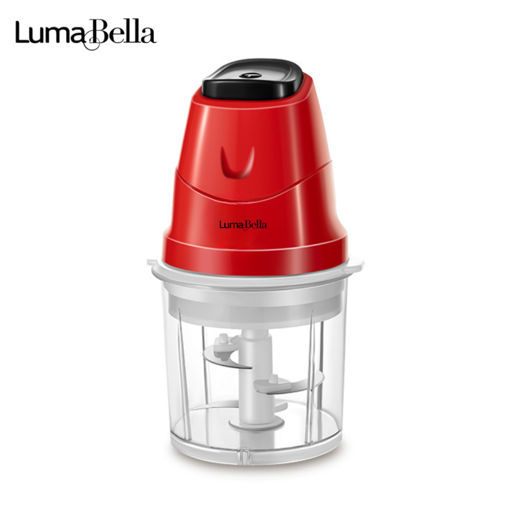 Máy xay thịt đa năng Lumabella LB-06009 nhỏ gọn dung tích 700ml, xay thịt cá, xay thực phẩm, xay tỏi ớt - DELIYA HÀNG CHÍNH HÃNG