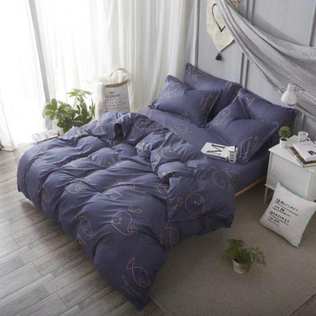 SÉT CHĂN GA VÀ VỎ GỐI POLY COTTON