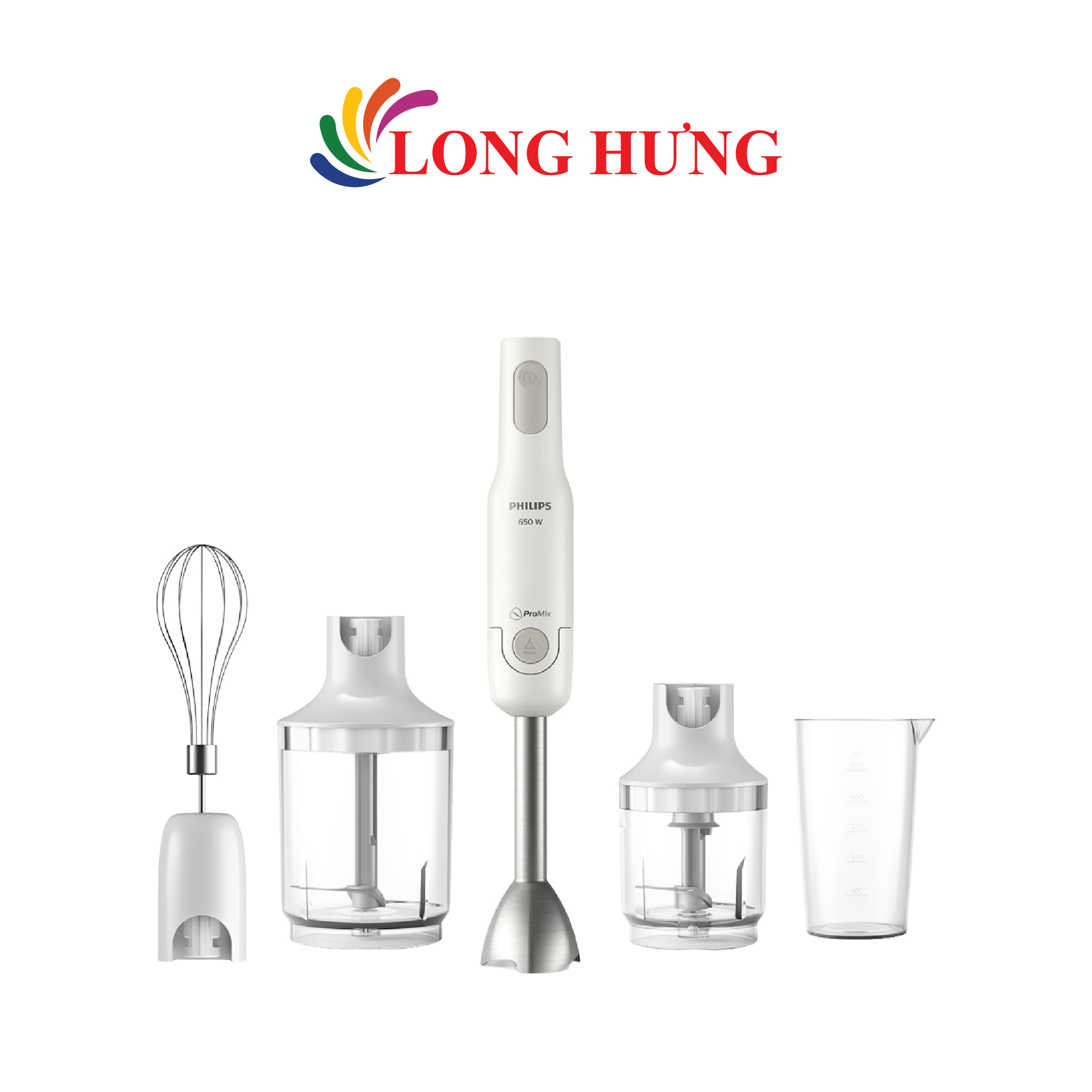 Máy xay sinh tố cầm tay Philips HR2537/00 - Hàng chính hãng