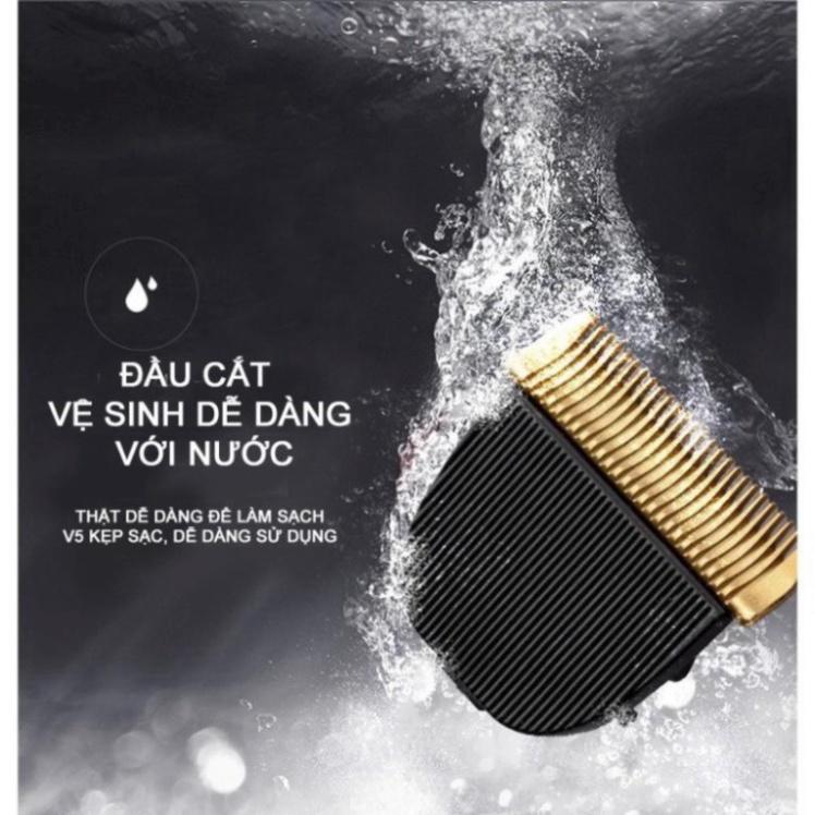 Tông Đơ Cắt Tóc Gia Đình ICHEN JC - 0817, Tông Đơ Sạc Pin Tiện Dụng, Dễ Sử Dụng, Tặng Kèm Bộ Quà Tặng Hấp Dẫn