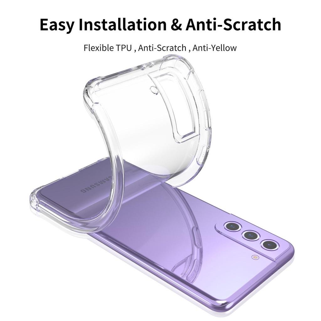 Ốp lưng trong suốt chống sốc dành cho SamSung S21, S21 Ultra, S21+ Plus