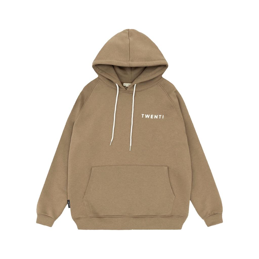 ÁO HOODIE TWENTI NỈ IN BASIC