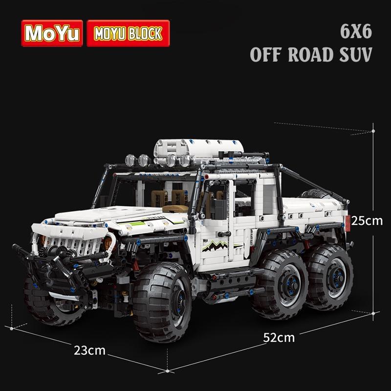 Đồ Chơi Lắp Ráp Mô Hình Xe SUV 6X6 – MOYU BLOCK 88009( 2 bản)