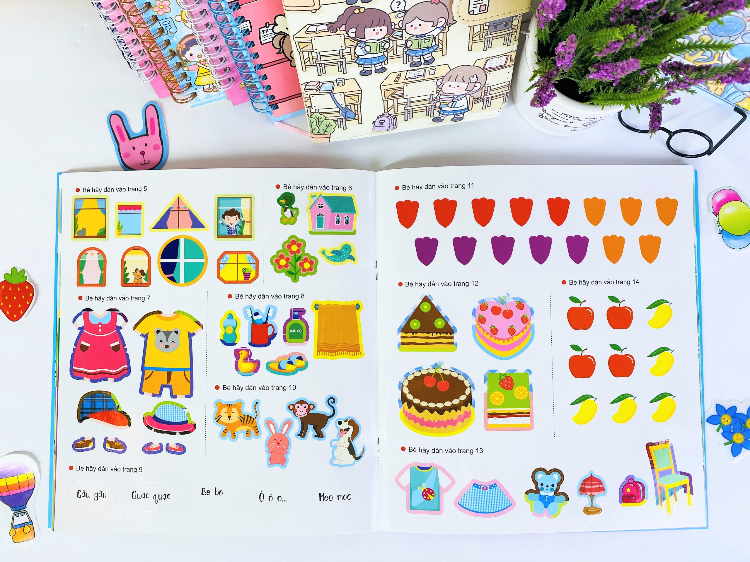 Sticker bóc dán thông minh - phát triển chỉ số cảm xúc EQ quyển 3