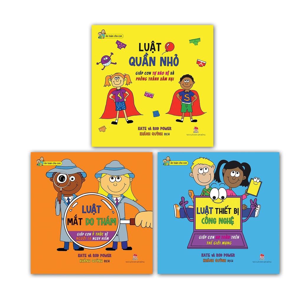 Sách - Combo An Toàn cho con - Kim Đồng