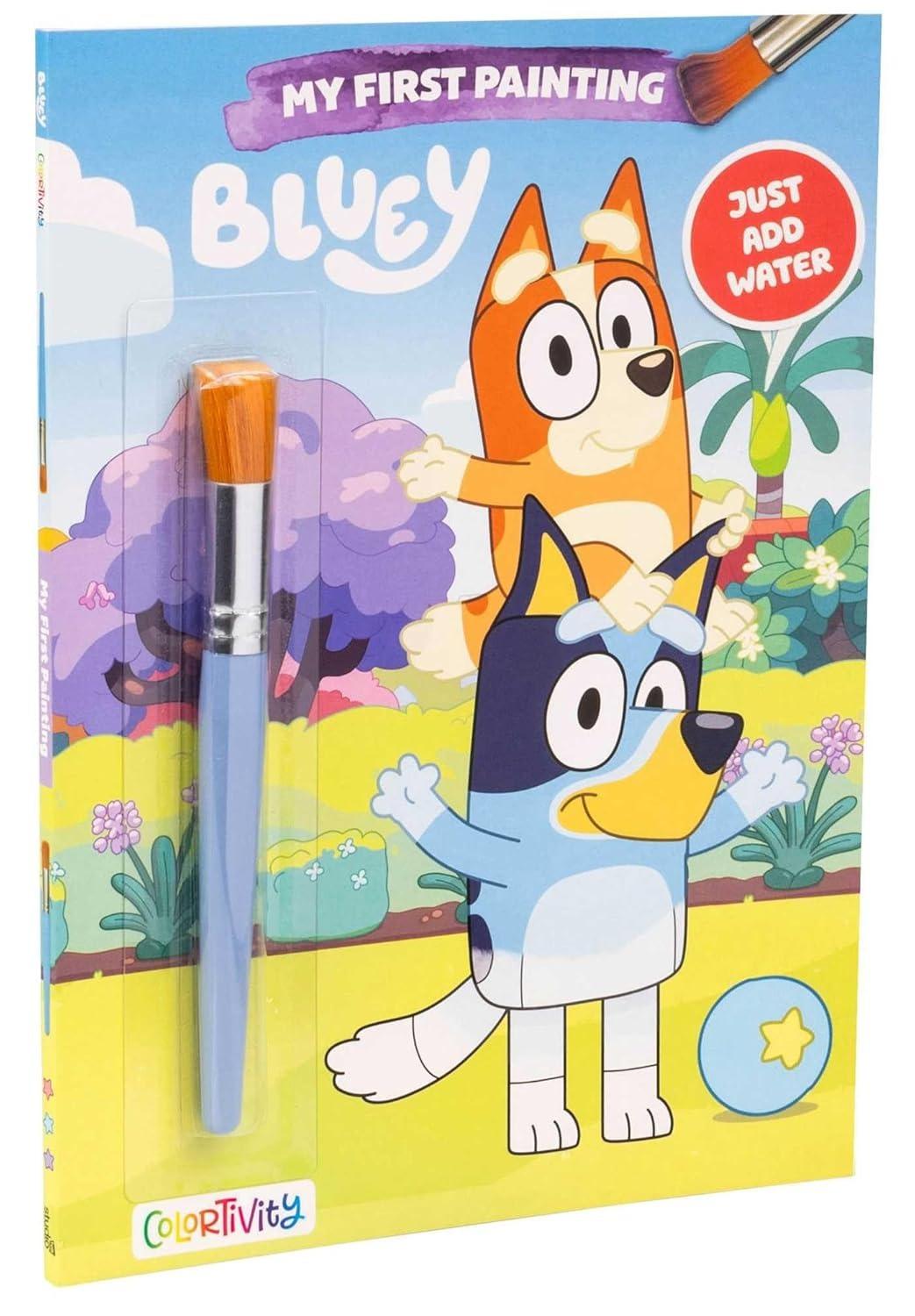 Sách ngoại văn: My First Painting - Bluey Colortivity