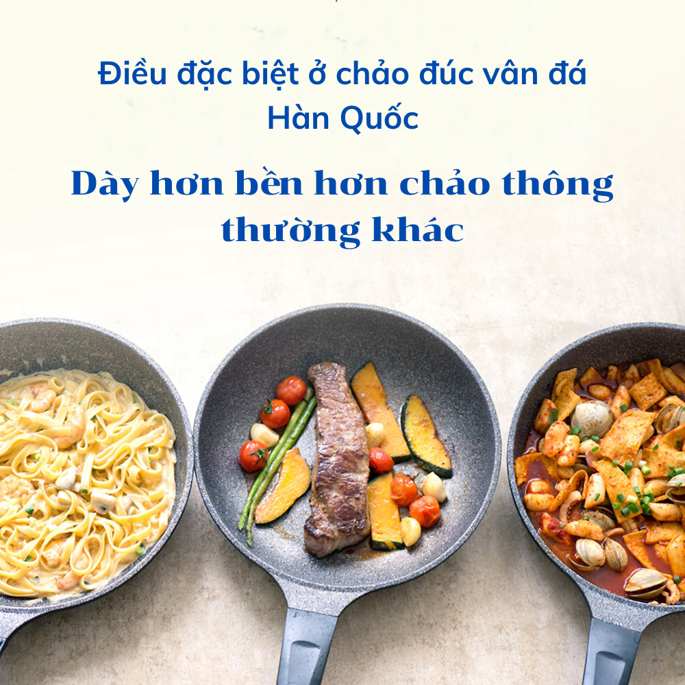 Chảo chống dính cao cấp bếp từ nhập khẩu Hàn Quốc- COBA'COOK phân phối