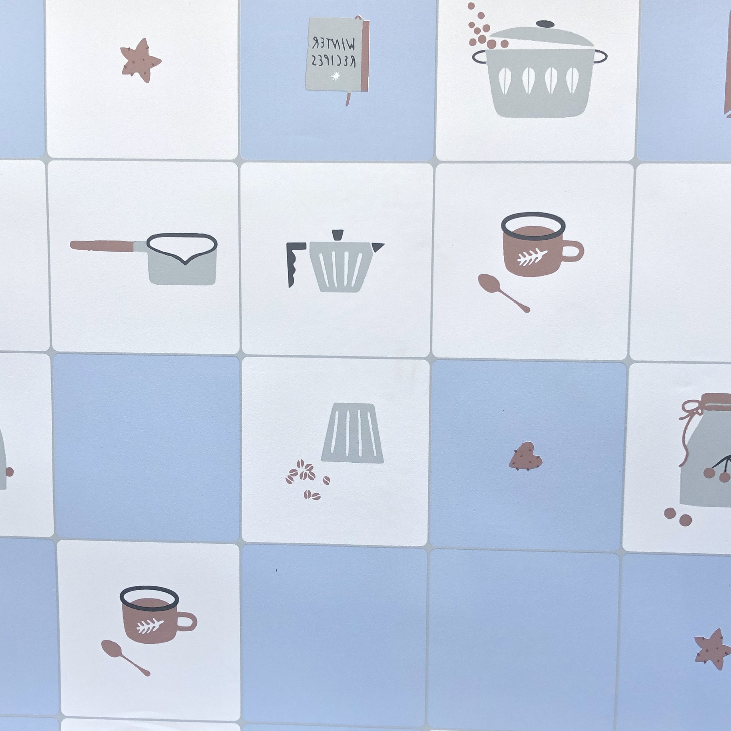 CUỘN 5M DECAL GIẤY DÁN TƯỜNG BẾP KEO SẴN KHỔ 60CM MẪU GIAN BẾP XINH