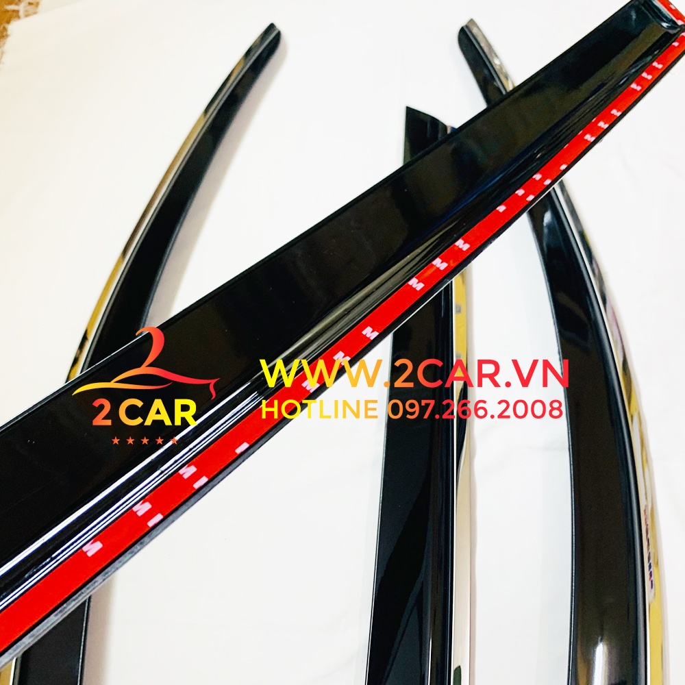 Vè che mưa chỉ Inox cho xe Hyundai Tucson đời 2022- 2023 Hàng cao cấp nhất thị trường
