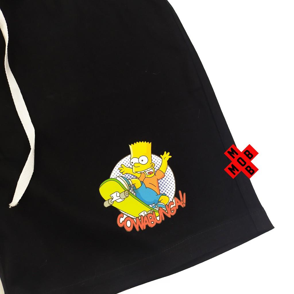 Quần Short Unisex Skate Bart