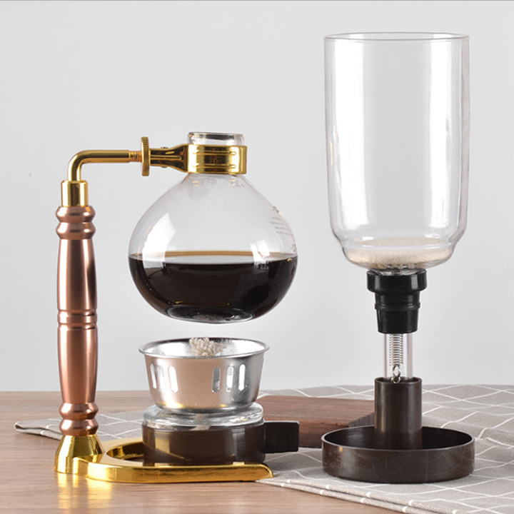 Bình pha cafe syphon 5 cup phong cách Nhật