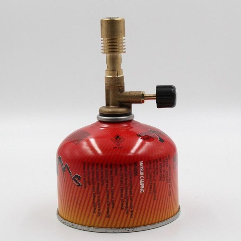 Portable Brass Propane Gas  Burner for Camping  Lab