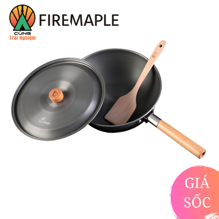 Chảo Xào Shan She Gấp Gọn Phong Cách Trung Fire Maple FMC-NOI Gọn Nhẹ Chuyên Dụng Cho Du Lịch, Dã Ngoại Cắm Trại