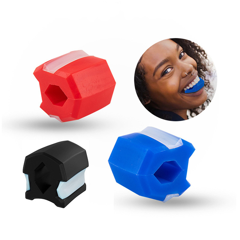 Chew Ball Huấn luyện Ball Jaw Bài tập Double Chin Cleaner Eliminator cho Jawline Shaper Face Toner Jawz Bài tập thể dục để nâng mặt Color: Army Green