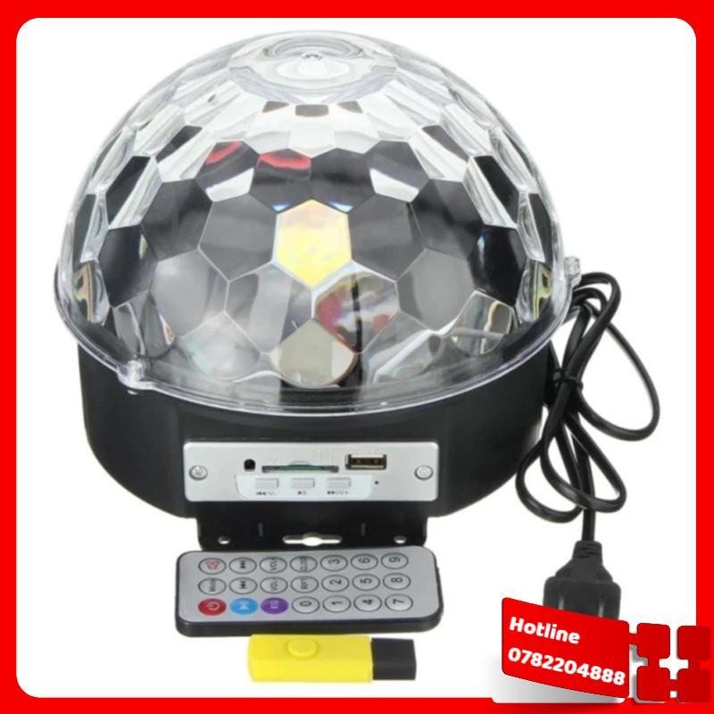 Combo Đèn Led Xoay Sân Khấu Cảm Ứng Nhạc + Usb +Remote - Loại Tốt