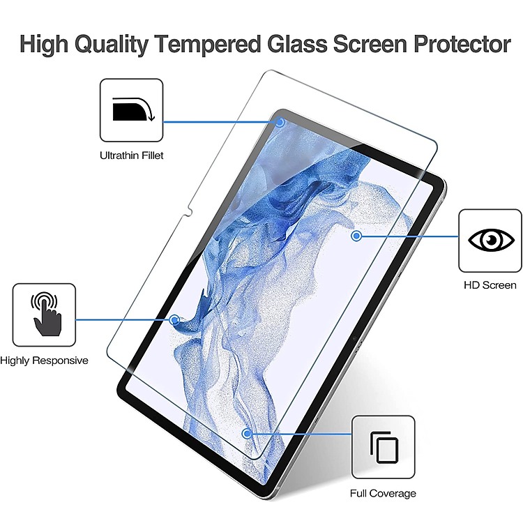 Kính cường lực cho iPad 2 / 3 / 4 trong suốt Glass 9H -  Hàng chính hãng