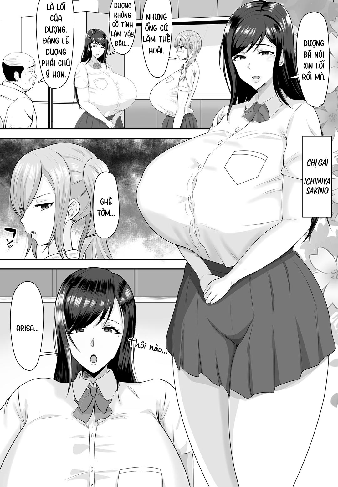 trò chơi với hai con gái riêng của vợ chapter 1 4