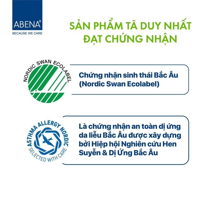 [ THẤM HÚT GẤP 50 LẦN TRỌNG LƯỢNG ] - TÃ QUẦN ABENA NGƯỜI LỚN NAM NỮ - 14 MIẾNG - DÒNG M (VÒNG HÔNG 80-110CM)