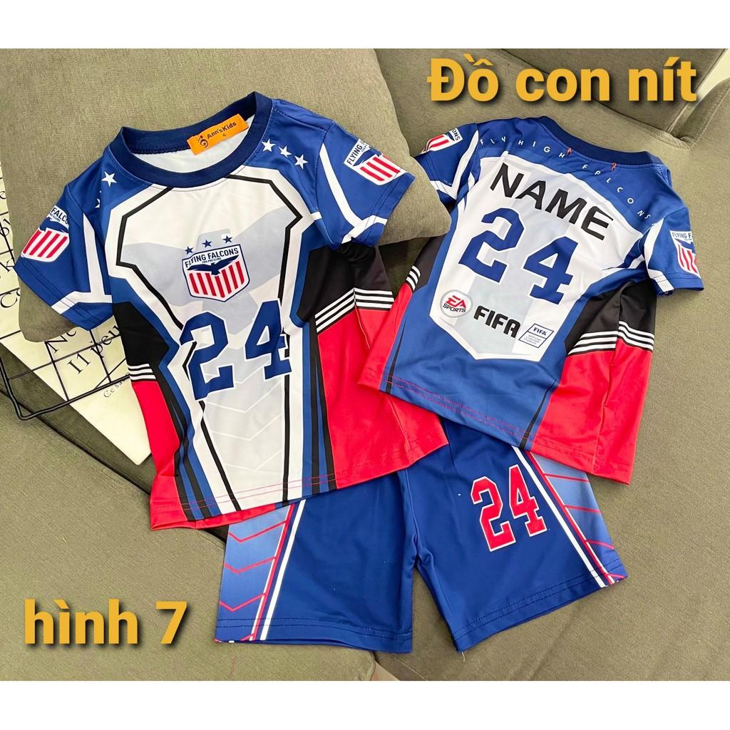 THUN LẠNH 3D THỂ THAO BÉ TRAI - ĐỒ BỘ TRẺ EM