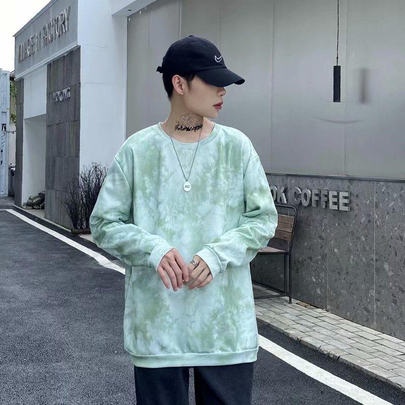 Áo Thun Tay Dài Form Rộng Phong Cách Hàn Quốc Size M-5Xl Cho Nam