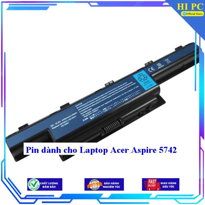 Pin dành cho Laptop Acer Aspire 5742 - Hàng Nhập Khẩu