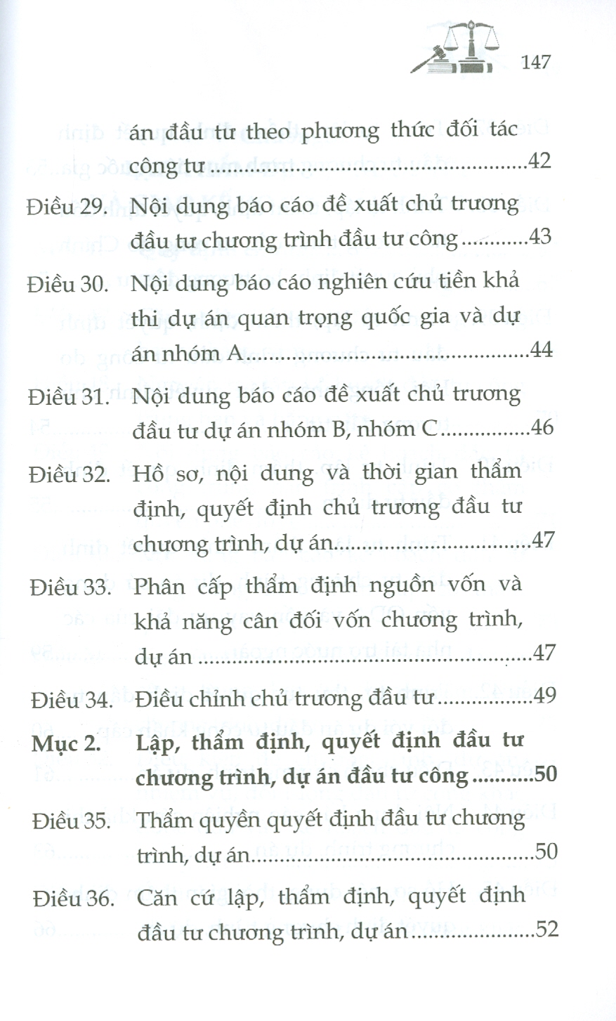 Luật Đầu Tư Công (Sửa đổi, bổ sung năm 2020, 2022)