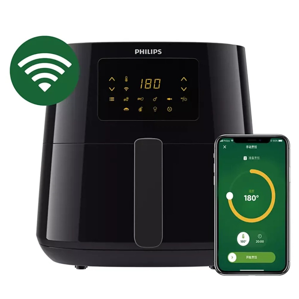 NỒI CHIÊN KHÔNG DẦU PHILIPS 6.2 LÍT HD9280/90 - Hàng chính hãng