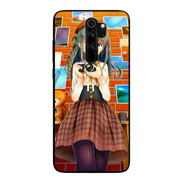Ốp Lưng in cho Xiaomi Redmi Note 8 Pro Mẫu Girl Anime 11 - Hàng Chính Hãng