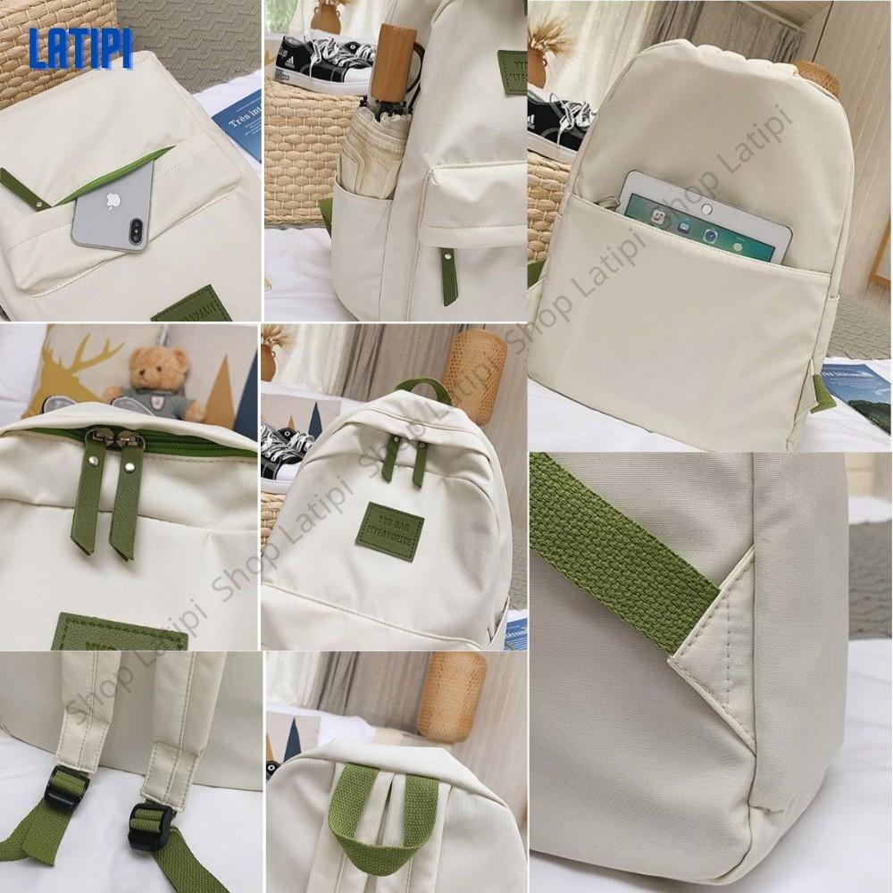 Balo Nữ Đi Học Thời Trang Chống Nước Đựng Laptop Ipad Sách Vở YYD BAG Hot 2021 Latipi BL11