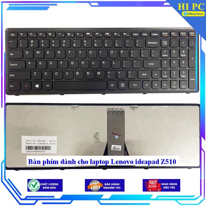 Bàn phím dành cho laptop Lenovo ideapad Z510 - Phím Zin - Hàng Nhập Khẩu